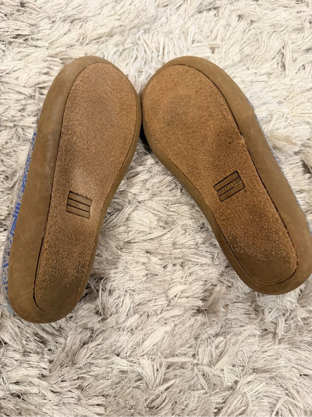 Toms Kids Blue Patterned Fleece-Lined Slippers & Croc Dupes Slip-On Clogs